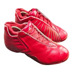 Vintage Adidas 2003 Tmac Tracy McGrady 3 All Star‎ Red Men's Size 8.5